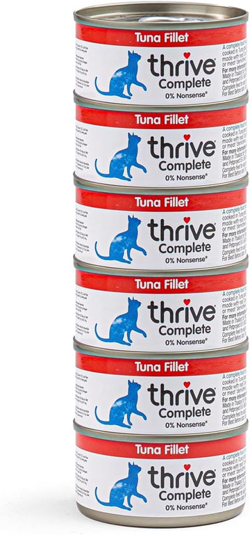 Thrive Cat Complete Food Tuna Fillet, 6X75G