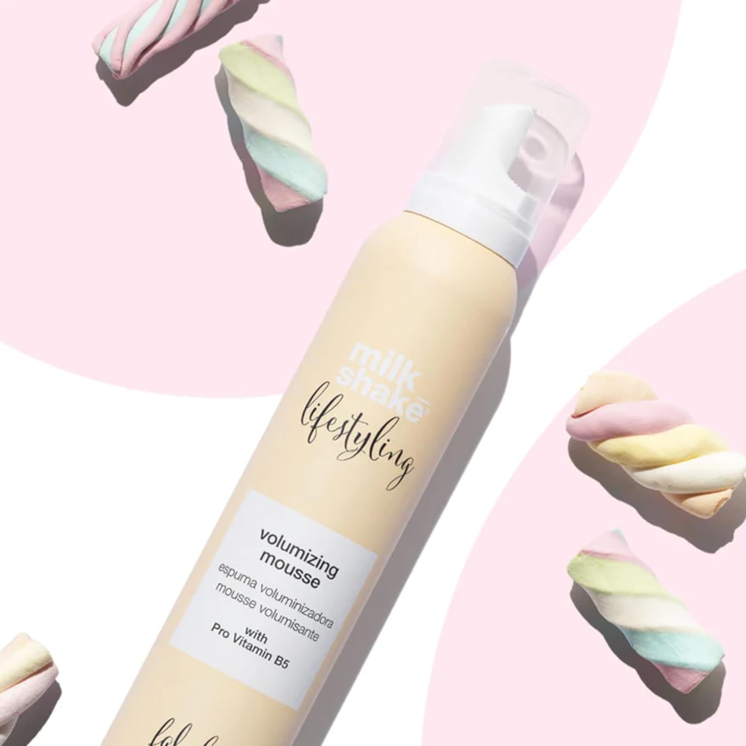 milk_shake Lifestyling Volumizing Mousse - Medium to Strong Holding Foam | Provides Body, Volume, and Curl Retention | 6.4 oz (200 ml) : Beauty & Personal Care