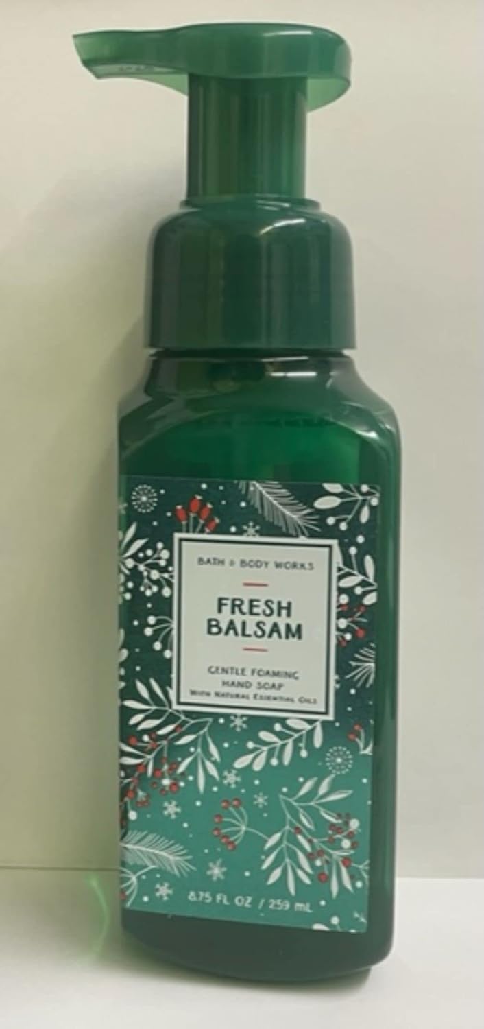 White Barn Bath And Body Works Fresh Balsam Soft Foaming Hand Soap 8.75 Ounce