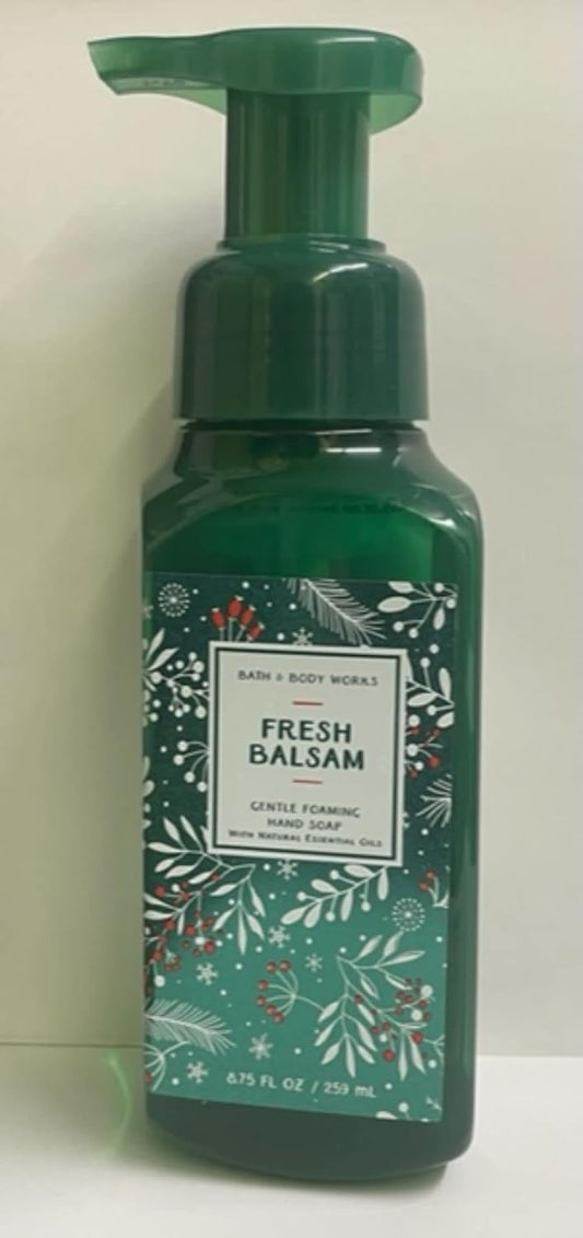 White Barn Bath And Body Works Fresh Balsam Soft Foaming Hand Soap 8.75 Ounce