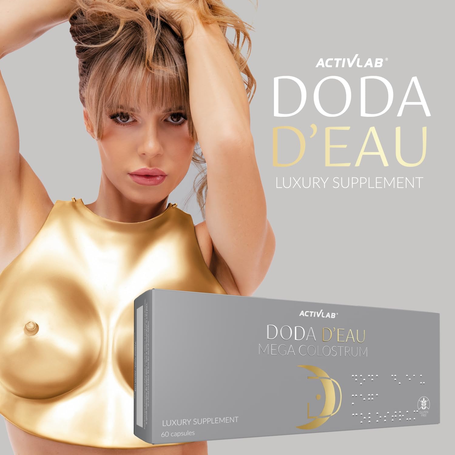 Activlab DODA D'eau Mega Colostrum, 60 Capsules, Immune System, Intestinal Health, Regeneration, Skin Health, Vitamins and Minerals, Fatigue and Stress, Immunoglobulin G, Lactoferrin : Amazon.co.uk: Health & Personal Care