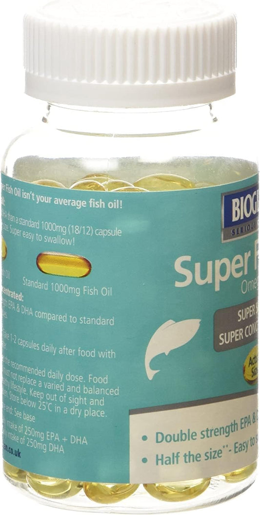 Bioglan Super Fish Oil | Epa | Dha | Helps Support Heart & Cardiovascular Health | 100'S