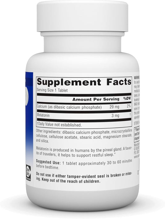 Source Naturals Sleep Science Melatonin* - 3 Mg, 60 Time Released Tablets