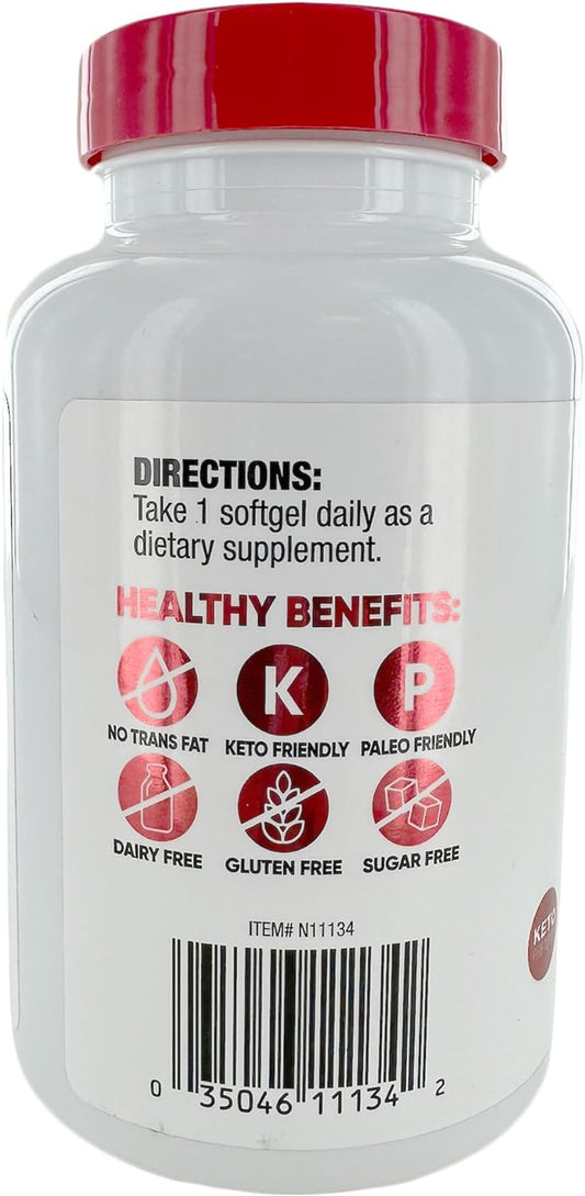 Dietworks Mct Oil Softgels, Supports Fat Burning, Boost Metabolism, Natural Source Of Energy, Promotes Weight Loss, Keto And Paleo Friendly, 90 Count