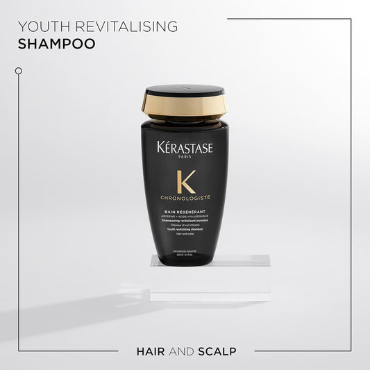 Kérastase Chronologiste, 2-Step Anti-Ageing Routine, Contains Youth Revitalising Shampoo & Intense Mask, Duo Set