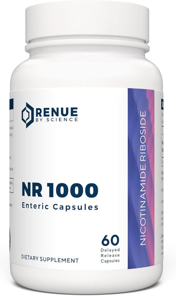 Nicotinamide Riboside | High Strength Nad Supplement | 60 Nicotinamide Enteric-Coated Capsules - 1000Mg Nicotinamide Riboside Per Serving | Manufactured In The Usa Third-Party Tested