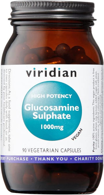 Viridian High Potency Glucosamine Sulphate 90 Caps