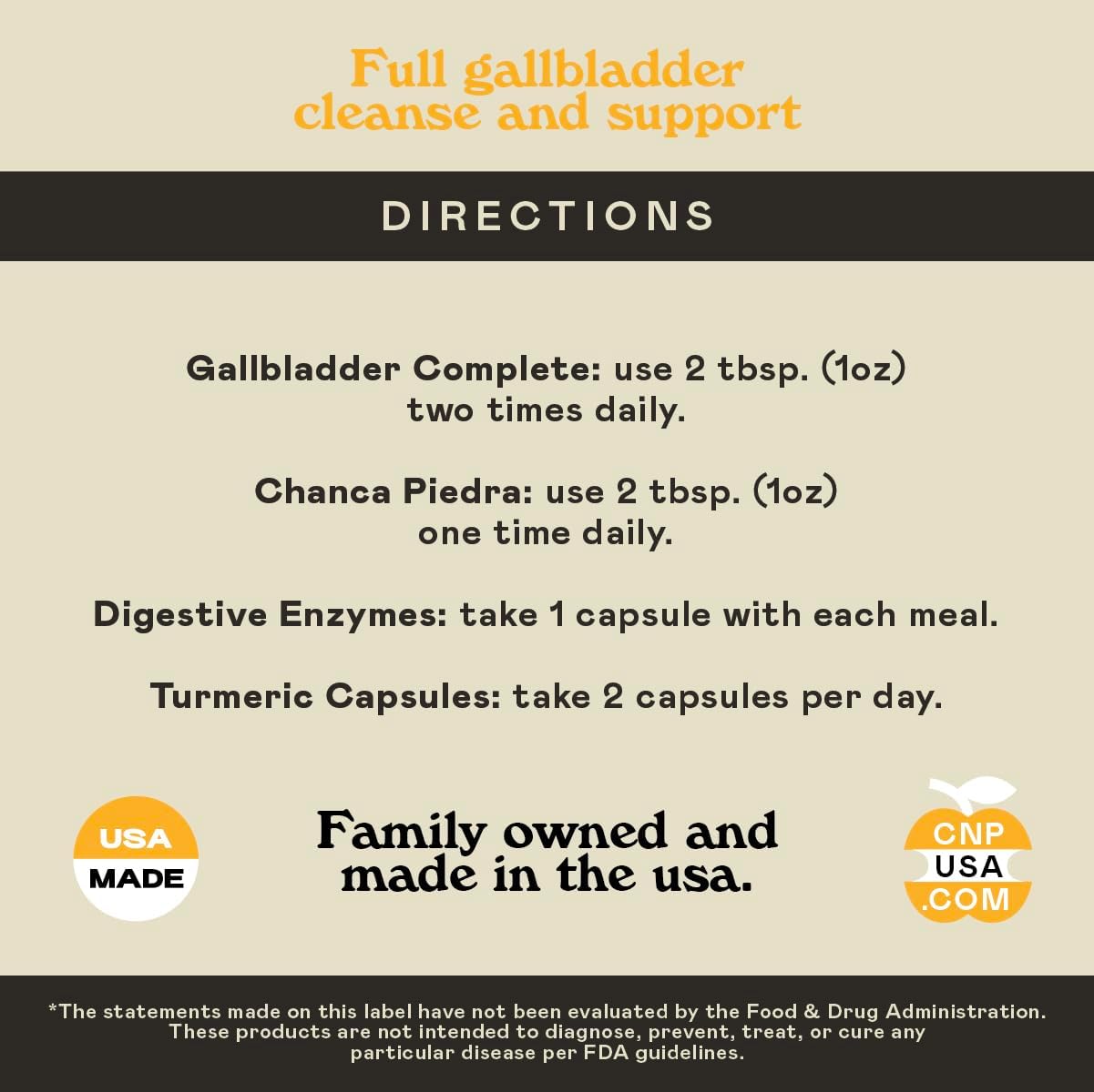 Gallbladder Complete Bundle - Full Gallbladder Cleanse Support : Health & Household