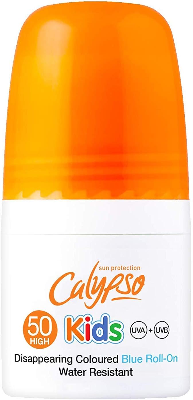 Calypso Kids Blue Roll On SPF50, 50ml : Amazon.co.uk: Prime Video
