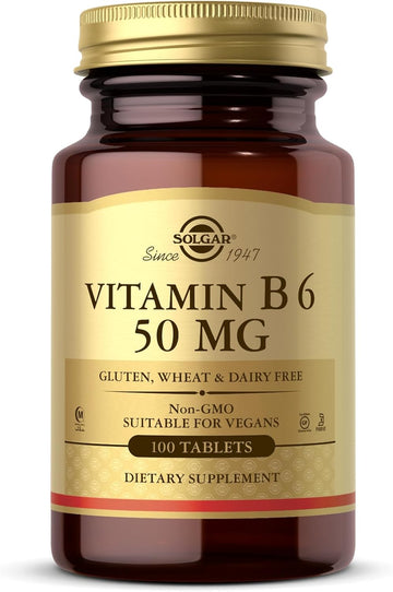 Solgar Vitamin B6-100 Tablets 50 Mg