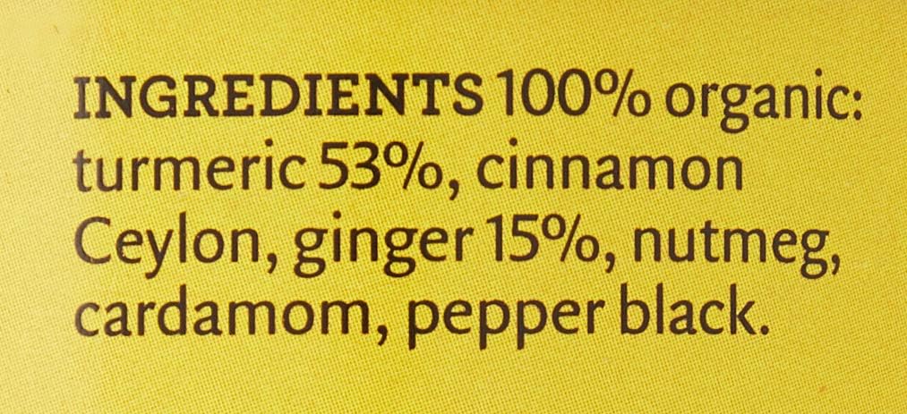 Sun Gate Latte Ginger Organic Turmeric – 60 G