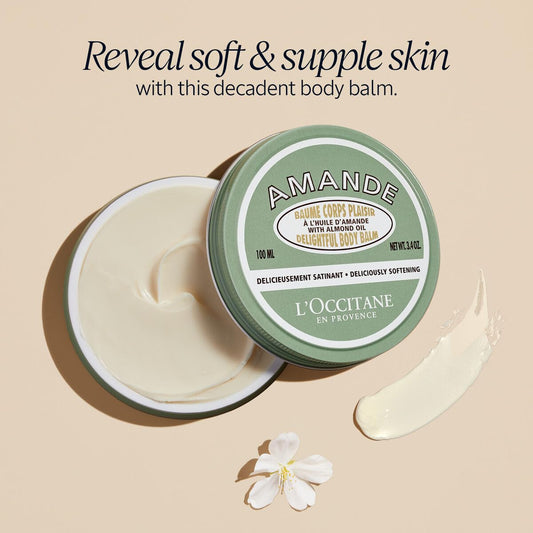 LāOccitane Almond Delightful Body Balm 3.4Oz