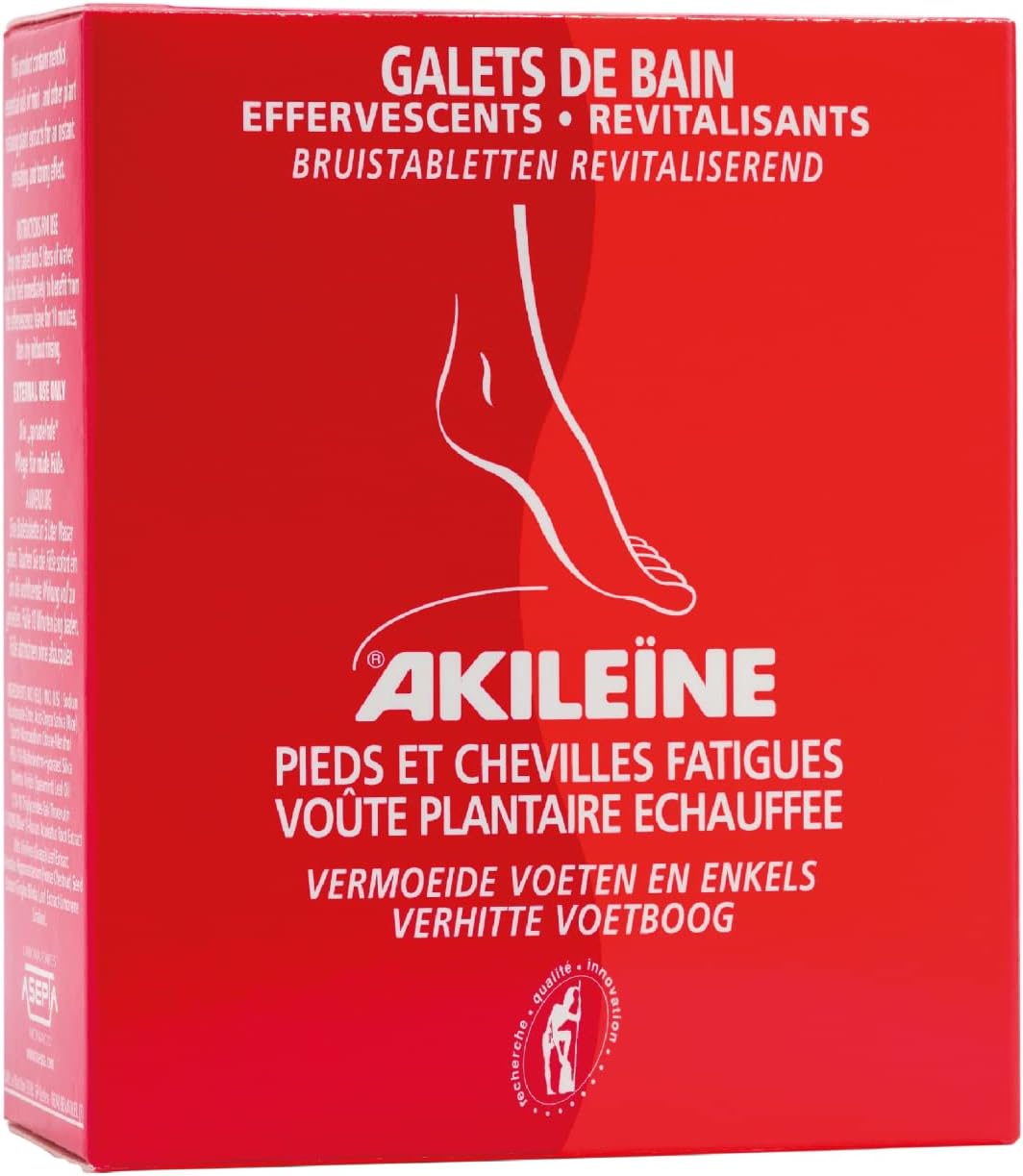 Akileïne Revitalizing Foot Bath 6 Tablets