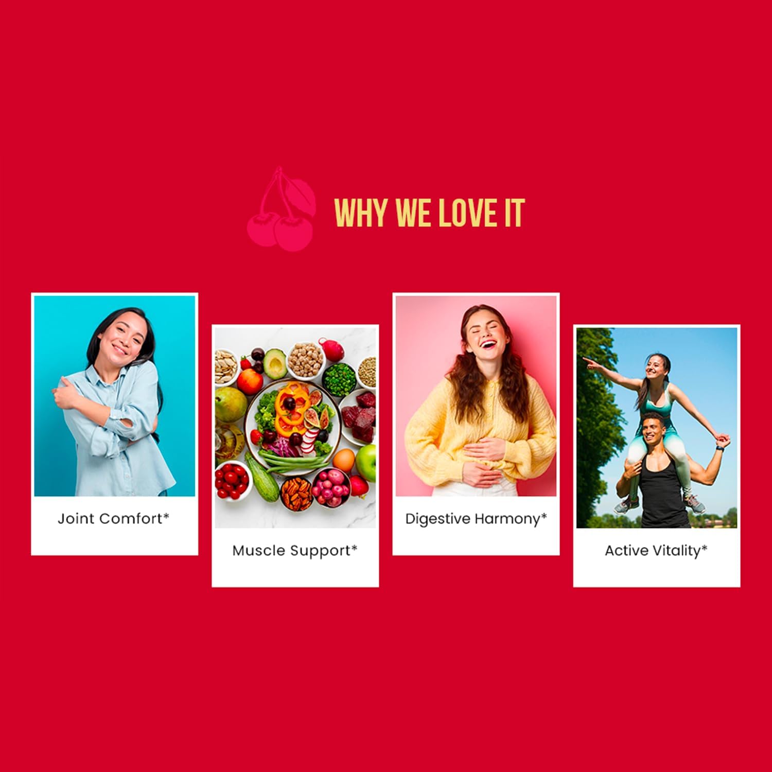 Ancient Bliss Tart Cherry Capsules, Inflammation & Joint Support Supplement For Men & Women, Tart Cherry Supplement To Support Digestion, Sleep & Vitality (120 Capsules) : Health & Household