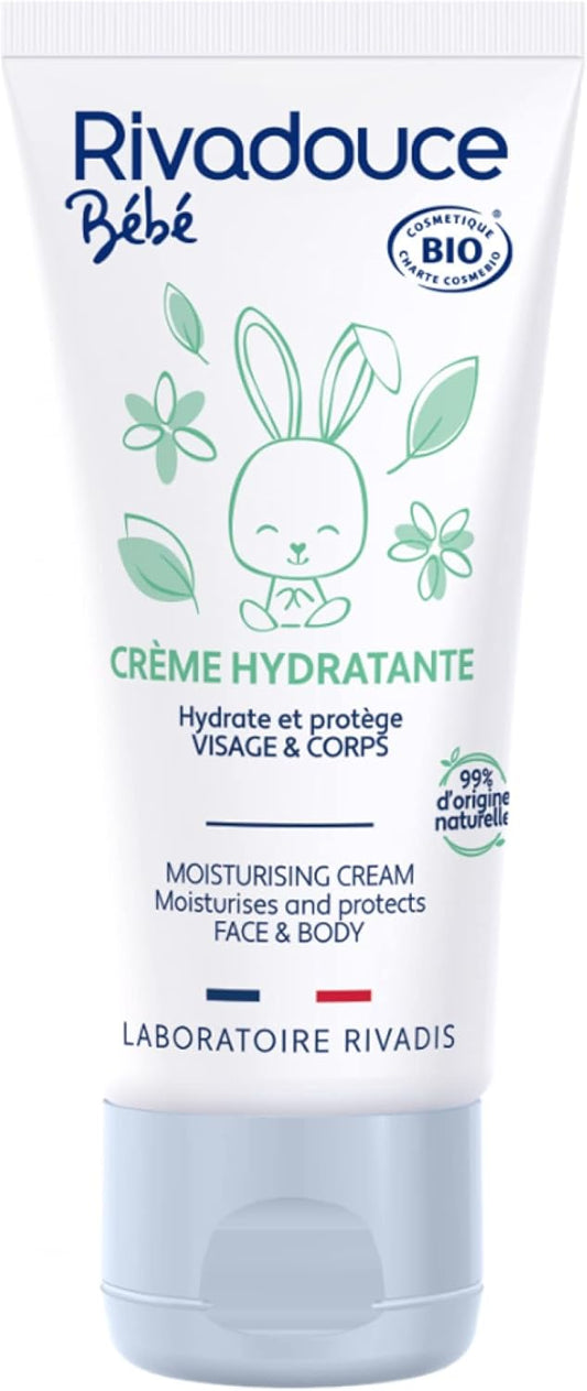 Rivadouce Baby Organic Moisturising Cream 50Ml