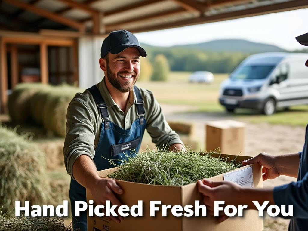 Blue Mountain Hay | Fresh Timothy Hay (24 Ounce) | Great For All Ages | High-Altitude Hay Pet Food For Rabbits, Guinea Pigs, Chinchillas, Hamsters, And Other Small Pets : Pet Supplies