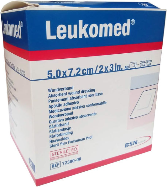 Leukomed Wound Dressing - 7.2 X 5Cm - (50)