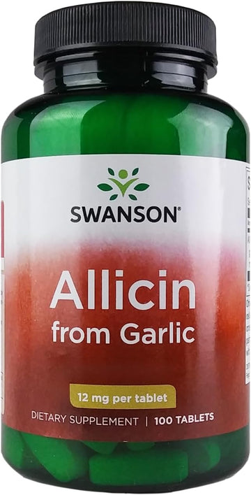 Swanson Allicin From Garlic - 12 Mg 100 Tabs