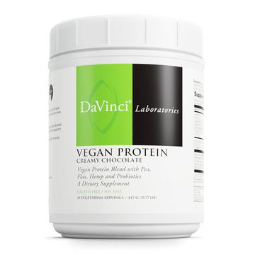 Davinci Labs Vegan Protein - Protein Powder Supplement For Muscle And