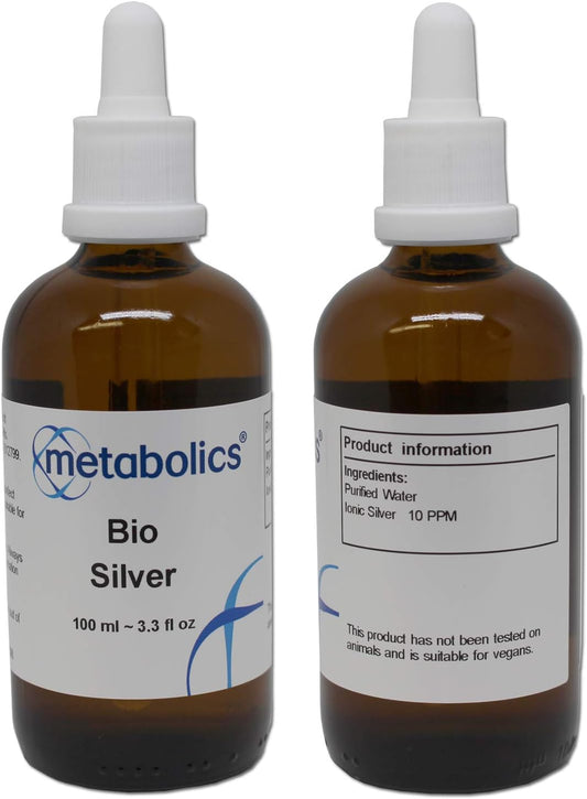 Metabolics Bio Silver Liquid Drops 100Ml