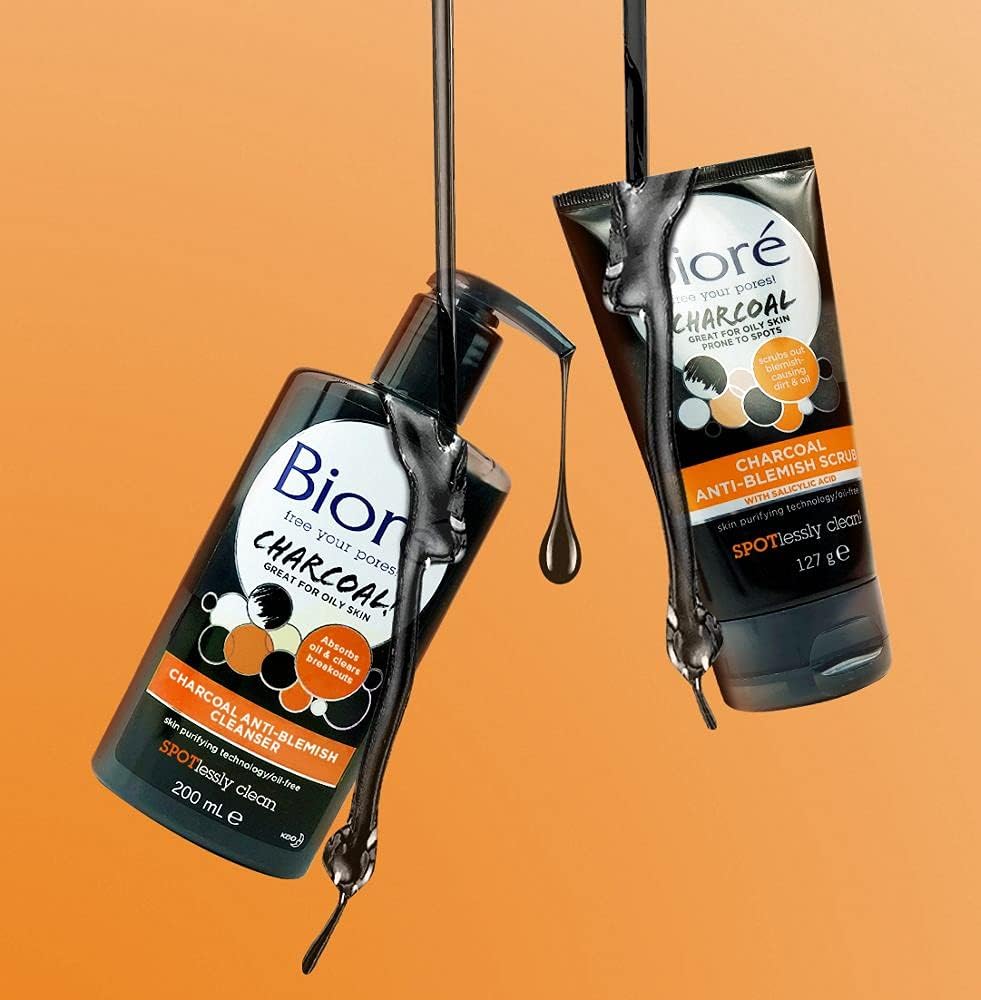 Bioré Charcoal Oil Control Scrub, 127 g : Amazon.co.uk: Beauty