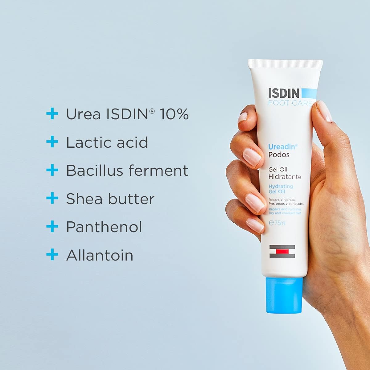 ISDIN Ureadin Podos Moisturizing Oil Gel 75Ml | For Dry, Fissurized Feet : Amazon.co.uk: Health & Personal Care