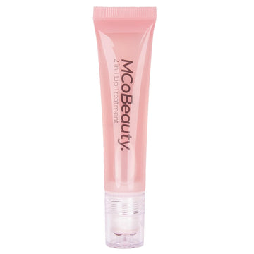 Mcobeauty 2-In-1 Glow & Treat Lip Oil, Chocolate, High-Shine, Hydrating, Lightweight, Vitamins And Botanical Extracts, Vegan, Cruelty Free Cosmetics