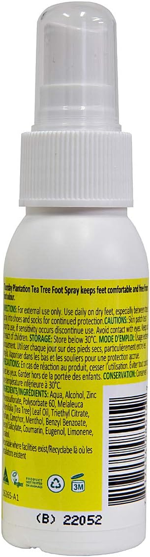 Tea Tree Foot Spray, 50 Ml