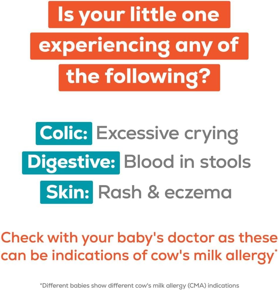 Enfamil Nutramigen Hypoallergenic Baby Formula With Iron, Lactose Free, Colic Relief From Cow'S Milk Allergy Starts In 24 Hours, Brain Building Dha, Concentrated Liquid, 8 Fl Oz, 24 Bottles : Enfamil: Baby