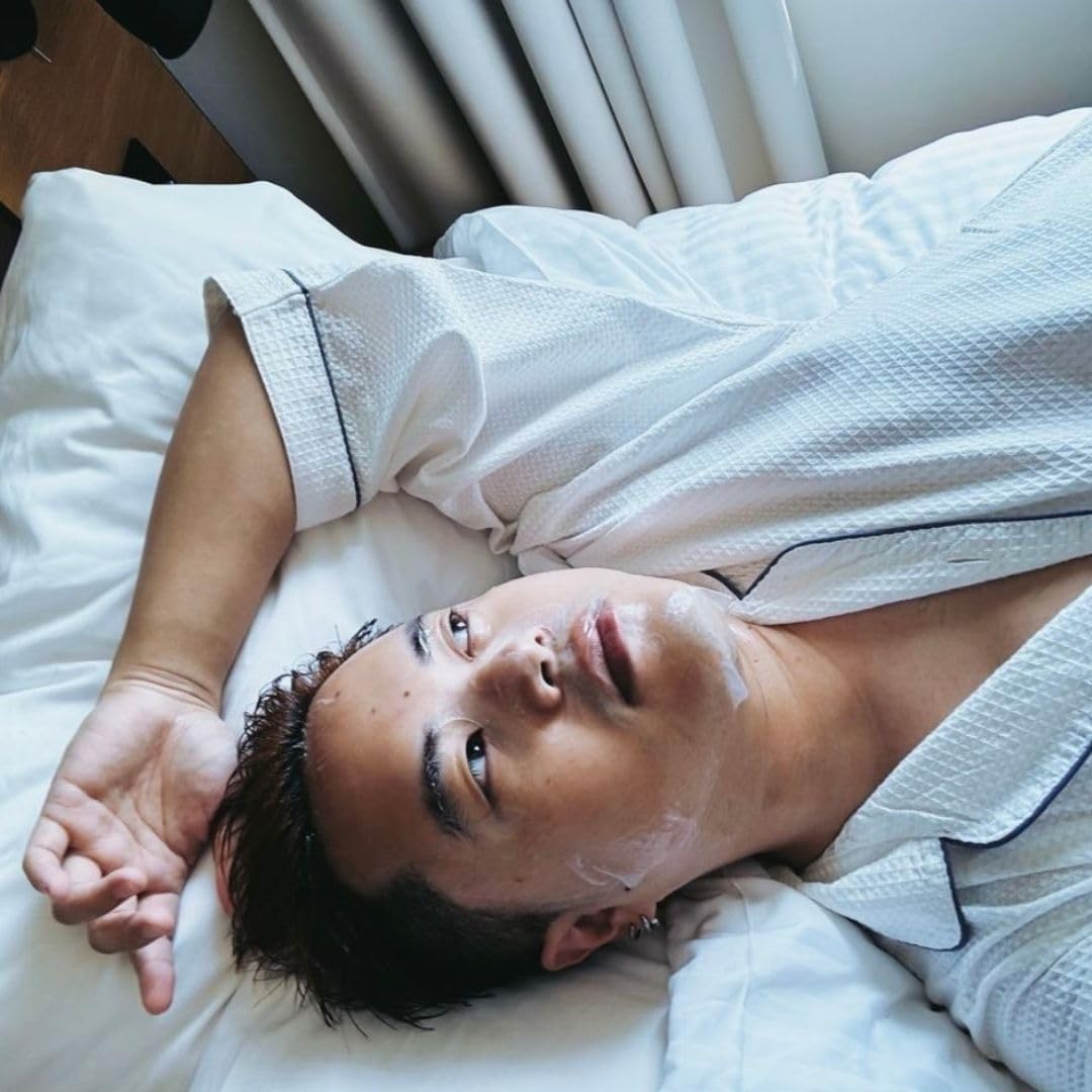 Yu-Be Facial Mask: Skin Firming Collagen | Plant-Based Konjac Sheet Mask Moisturizes, Softens, Nourishes, & Firms Mature Skin | Improves Tone & Texture | Home Spa Masks - 6 Sheets : Beauty & Personal Care