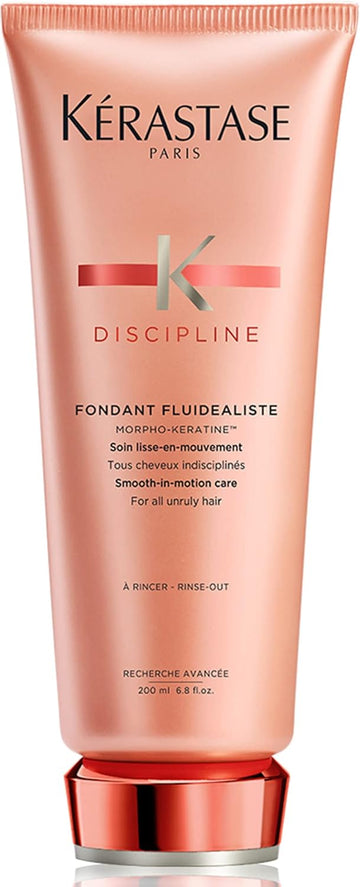 Kérastase Discipline, Smoothing Anti-Frizz Conditioner, For Unruly Hair, Fondant Fluidéaliste, 200Ml