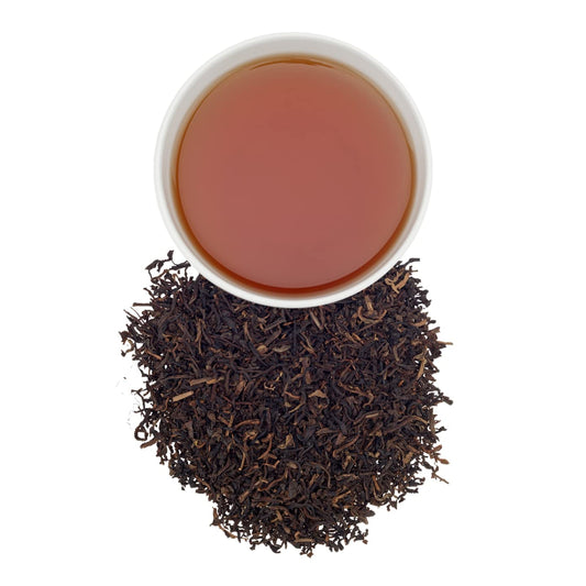 Harney & Sons Decaf Paris, 4 Oz Loose Leaf Black Tea W/ Fruit And Caramel Flavors