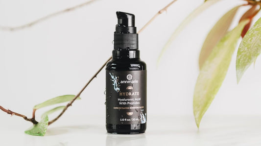 Annmarie Hydrate Concentrated Boosting Elixir - Hyaluronic Acid With Vegan Collagen Peptides, 30Ml | Deeply Hydrates, Plumps, And Strengthens Skin | Made Safe Approved For All Skin Types : Health & Household
