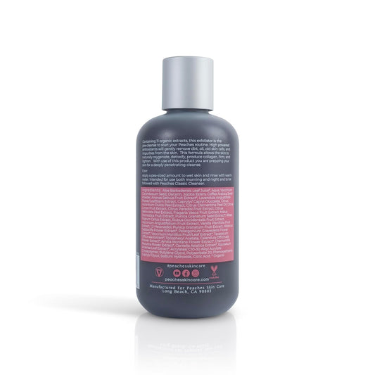 Vegan Face Exfoliator Scrub – Gentle Daily Facial Scrub With Blueberry, Coffee Bean, And Vitamin C – Face Exfoliant For Smooth, Radiant Skin – Flawless Exfoliator (8 Oz)