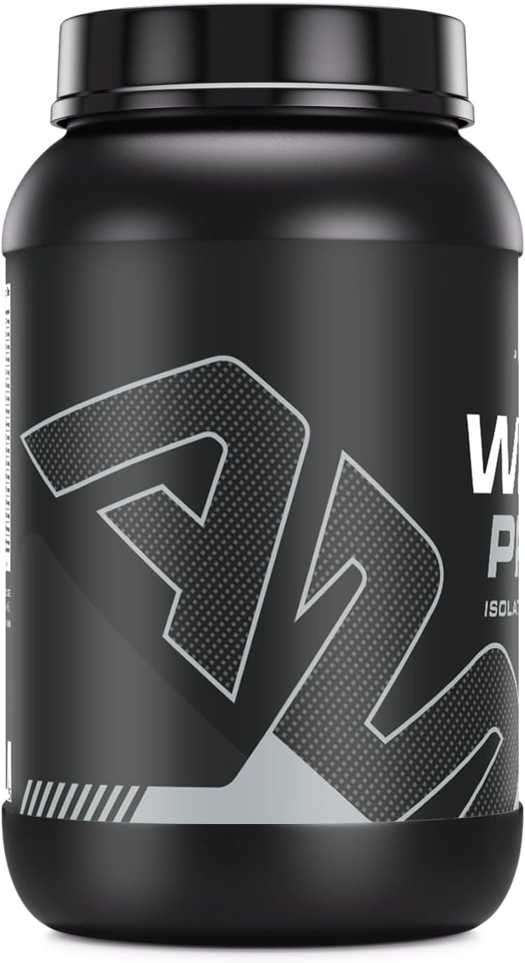 Amazing Muscle 100% Whey Protein Powder *Advanced Formula With Whey Protein Isolate As A Primary Ingredient Along With Ultra Filtered Whey Protein Concentrate (Vanilla, 2 Lb) : Health & Household
