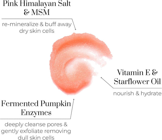 Oskia Renaissance Body Scrub โ Exfoliating Body Treatment With Natural Fruit Enzymes & Pink Salt Crystals โ 200Ml