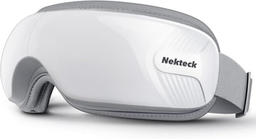 Nekteck Eye Massager With Heat, Bluetooth Eye Mask Massage For Migraine Relief, Heated Smart Migraine Massager To Reduce Strain, Dry Eyes, Sleep Relaxation, Birthday Gifts For Dad Her Him