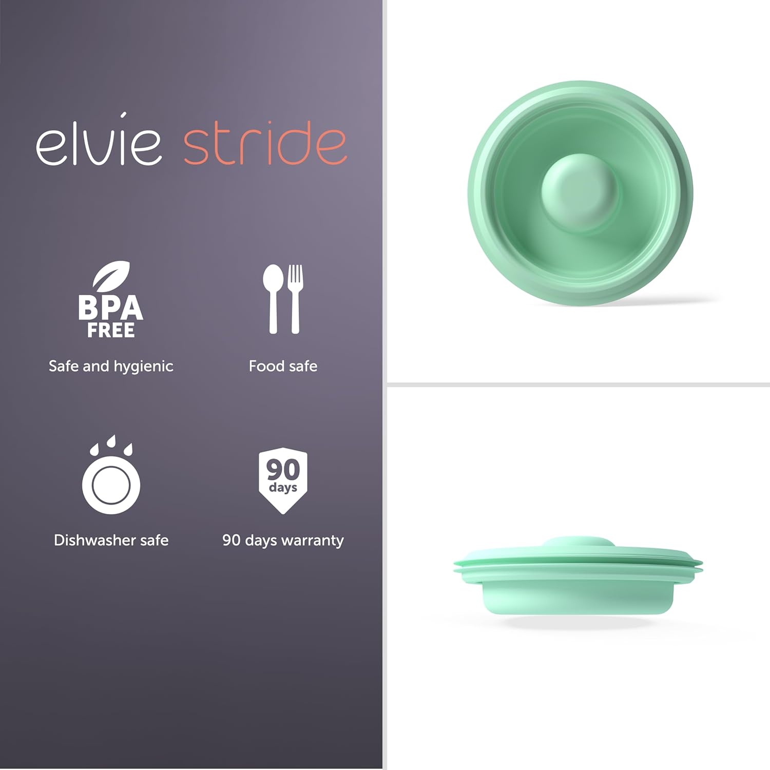 Elvie Stride Diaphragm | Breast Pump & Breastfeeding Essentials | Breastfeeding Accessories For Breastmilk Storage & Breast Pumps : Baby