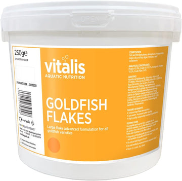 Vitalis Goldfish Flakes 250G Fish Food