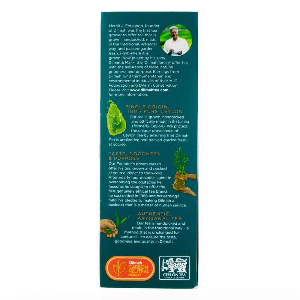 Dilmah Premium Ceylon Black Tea - Loose Leaf Tea (250G) - Pack Of 3 (Total 750G)-Strong And Aromatic For Everyday Drinking-Unblended Single Origin Teas Packed At Source