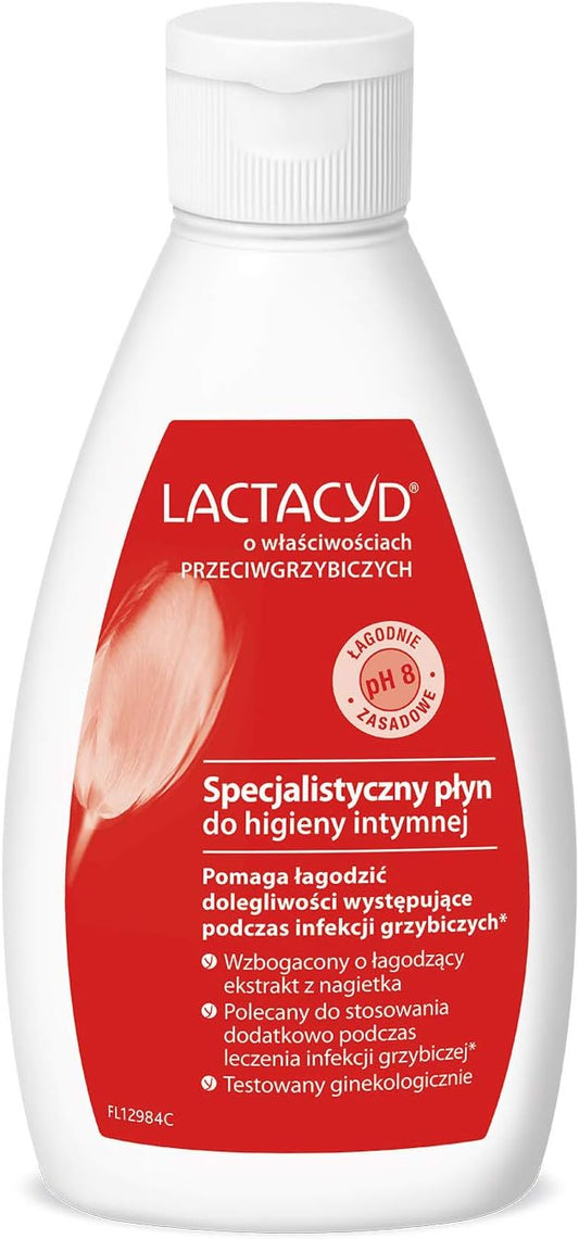 Lactacyd Antifungal Gynecological Intimate Hygiene Fluid 200Ml