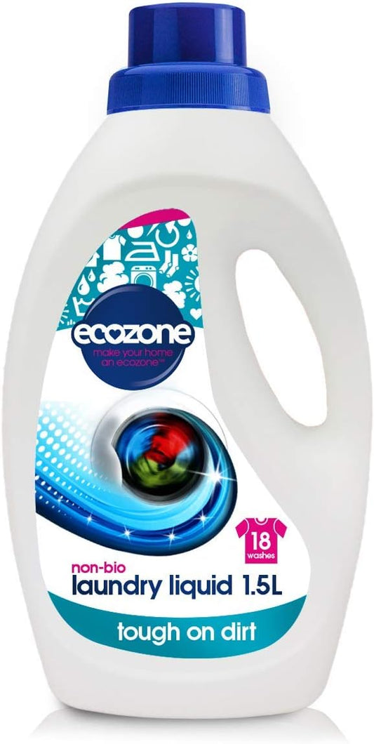 Ecozone Non-Bio Laundry Liquid, 1.5L