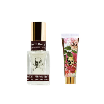 Tokyomilk Dead Sexy Eau De Parfum & Handcreme Bundle, Deep Vanilla, Exotic Wood, White Orchid & Ebony, Shea Butter Hand Moisturizer, Women’S Perfume, Scented Hand Cream, Hand Lotion For Dry Skin