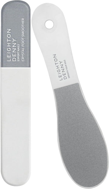 Leighton Denny Smooth Operator Pedicure Duo - Crystal Foot Smoother & Smooth Your Sole Foot File