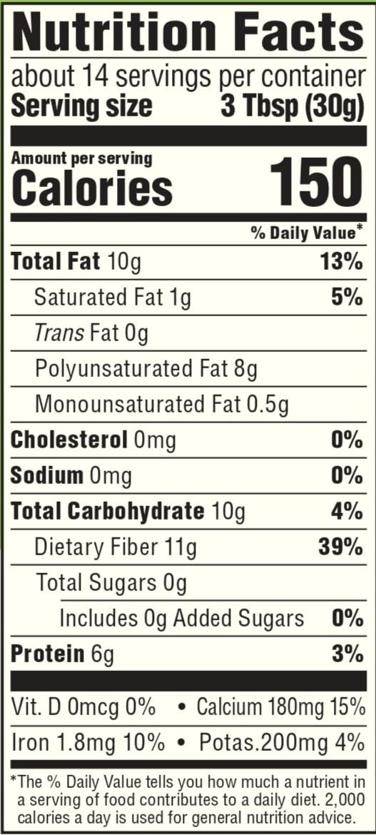365 By Whole Foods Market, Organic Black Chia Seeds, 15 Ounce : Grocery & Gourmet Food