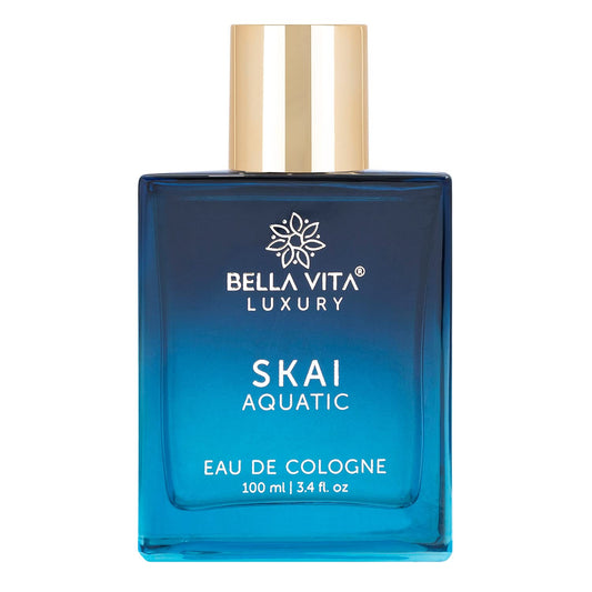 Bellavita Luxury Fragrance Duo | Skai Aquatic Cologne & Honey Oud Eau De Parfum | Long-Lasting Unisex Scents | Clean, Natural & Cruelty-Free | Gift For Birthdays & Anniversaries