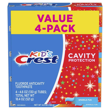 Crest Kids Crest Toothpaste - Cavity Protection, 6.6 Oz (3 Pack)