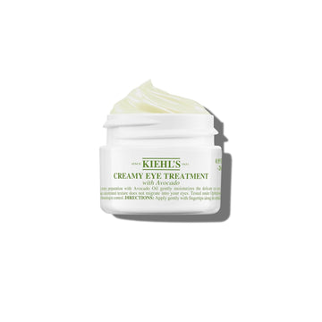 Kiehl'S Avocado Eye Treatment, Nourishing And Hydrating Eye Cream, Avocado Oil And Caffeine To Energize And Invigorate Skin, Tired Eyes, 99% Naturally Derived Formula