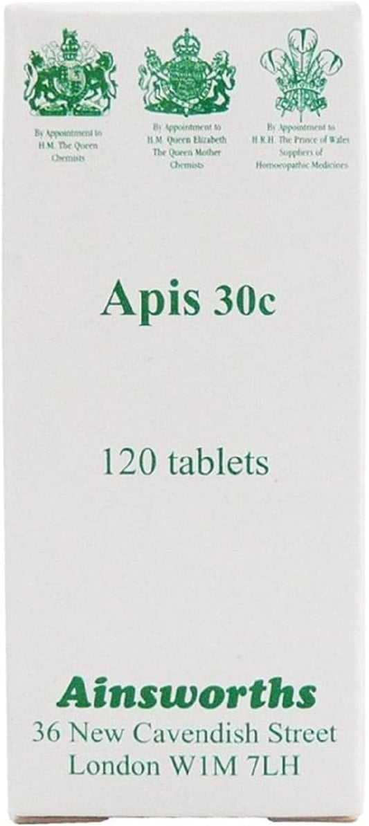 Ainsworths 30C Apis Homoeopathic Remedy - Pack Of 120 Tablets