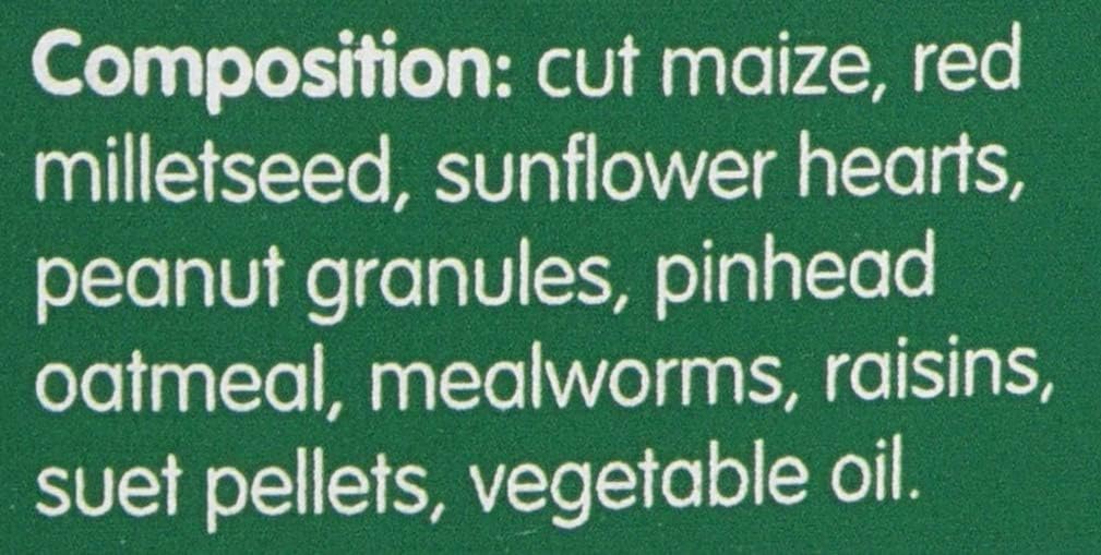 Extra Select Robin and Songbird Feed Mix Tub, 5 Litre :Garden